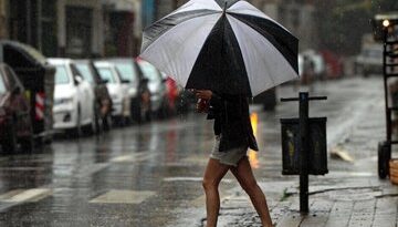 Lluvias, humedad y fuertes ráfagas de viento para los próximos días