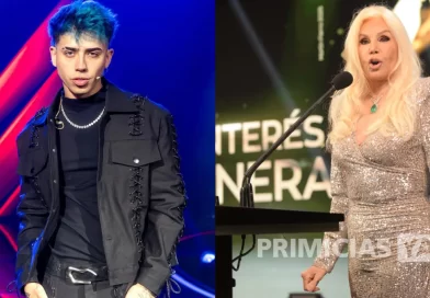 El blooper de Susana Giménez en el Martín Fierro con Luck Ra